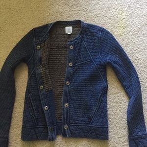 Lucky brand blue button jacket